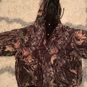Camo hunting jacket